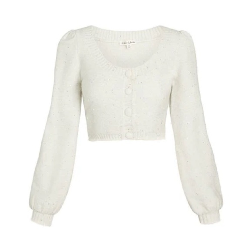 NWOT For love and lemons glitter knit Odette cardigan